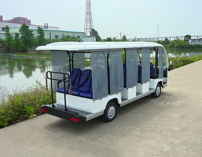 14座公交車座椅電動(dòng)觀光車高爾夫球車酒店景區(qū)樓盤物業(yè)度假村接待車看房車四輪電瓶車8座11座14座觀光車(圖5)