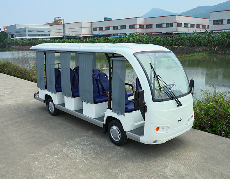 14座公交車座椅電動(dòng)觀光車高爾夫球車酒店景區(qū)樓盤物業(yè)度假村接待車看房車四輪電瓶車8座11座14座觀光車(圖6)